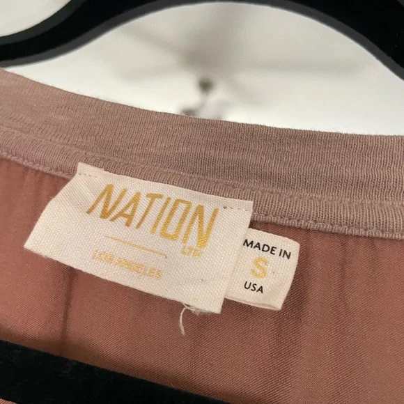Nation LTD June Satin V-Neck Top - Picture 4 of 5